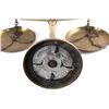 Image 11 : Antique Hallmarked Brass Balance Scale The piece f