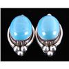 Image 2 : Navajo & Mexican Indian Silver Earring Collection