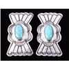 Image 6 : Navajo & Mexican Indian Silver Earring Collection
