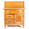 Image 1 : Antique Oak Wash Stand This is a smaller sized sol