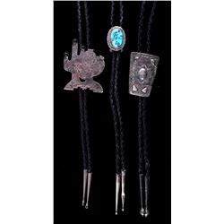 Navajo Silver Bolo Tie Collection This includes th
