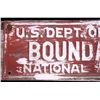 Image 2 : Yellowstone National Park Boundary Sign This is an