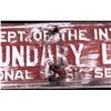 Image 3 : Yellowstone National Park Boundary Sign This is an