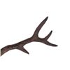 Image 4 : Bronze Elk Sculpture Wall Sconce The lot features
