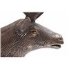 Image 9 : Bronze Elk Sculpture Wall Sconce The lot features