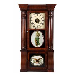 Early Seth Thomas Eight-Day Weight Shelf Clock Thi