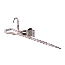 Antique Butte, Montana Forged Miners Candle Stick