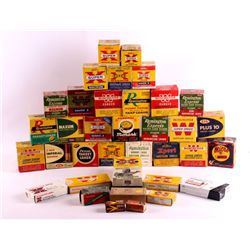 Shotgun, Rifle & Pistol Ammunition Box Collection