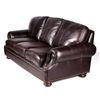 Image 10 : Leather Couch with Decorative Studs This couch is