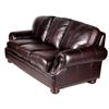Image 1 : Leather Couch with Decorative Studs This couch is