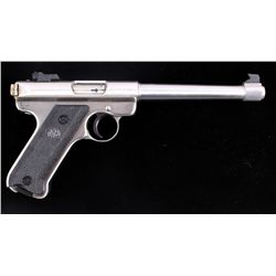 Ruger Mark II Target .22 Stainless Pistol This is