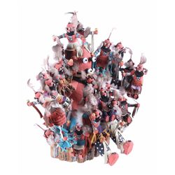 Story Teller Carved Kachina This is an original ha