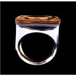 Italian Yellow Topaz 14kt Gold Ring This is a 14kt