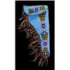 Image 2 : Montana Crow Beaded Snake Pattern Pistol Holster T