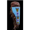 Image 5 : Montana Crow Beaded Snake Pattern Pistol Holster T