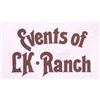 Image 2 : "Events of LK-Ranch" Book This is a "Events of LK-