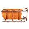 Image 7 : Antique Style Trails Sleigh Coffee Table The piece