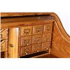 Image 4 : Solid Oak Roll Top Desk This is a well crafted rol