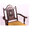 Image 6 : Set of 6 1920's Carved Oak Chairs This is a set of