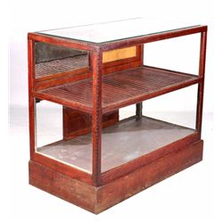 Antique Cigar Humidor Store Display The piece show