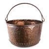 Image 1 : Antique Large Forged Copper Pot The lot features a
