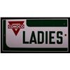 Image 2 : Conoco Restroom Signs This lot includes a pair of