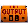 Image 3 : 1937-1940's Caterpillar "HI OUTPUT D8" Sign This i