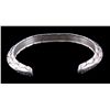 Image 8 : Navajo Old Pawn Sterling Cuff Bracelet by EW This