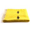 Image 2 : Southwestern Thunderbird Yellow Wool Rug This is a