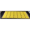 Image 8 : Southwestern Thunderbird Yellow Wool Rug This is a