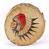 Image 1 : Northern Plains Rawhide Painted Drum The drum feat