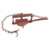 Image 1 : Hand Forged Wolf Trap w/ Drag circa 1800's This lo