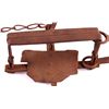 Image 4 : Hand Forged Wolf Trap w/ Drag circa 1800's This lo