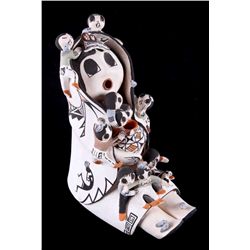 Acoma Storyteller Figure "Aggie" This is an origin