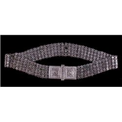 Antique Ethiopian Silver Trade belt This piece sho