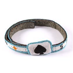 USK, Washington Kalispel Indian Beaded Belt This i