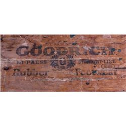 Antique Advertising Goodrich Footwear Box This lot