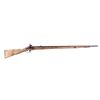 Antique Early American Long Percussion Rifle This