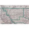 Image 6 : Rand McNally Standard Map of Montana Railroads Thi