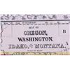 Image 4 : Map of Oregon, Washington, Idaho, & Montana 1866 T