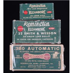 Remington Kleanbore Ammo Collection The collection