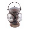 Image 2 : CM&STP Railroad Lantern with Double Lens This is a