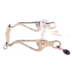 Old Crockett Renalde Engraved Horse Bit This is an