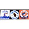 Image 1 : Montana Gasoline Advertisement Sign Collection Thi