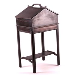 Antique Wooden Sewing Cabinet This lot features an