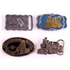 Image 1 : Belt Buckle Collection This is a collection of fou
