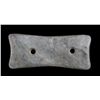 Image 1 : Northern Plains Two Hole Gorget Artifact This is a