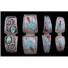Image 1 : Navajo & Zuni Silver Watch Band Collection The col