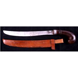 Wooden Handled Machete This is a wooden handled ma