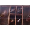 Image 11 : Antique Fly Fishing Lure Collection in Display The